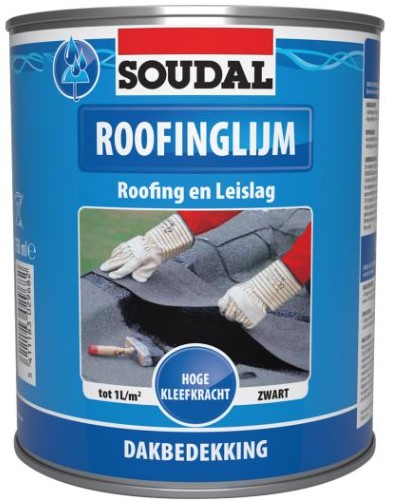 Soudal Roofingslijm Zwart 750ml Soudal Roofingslijm Zwart 750ml