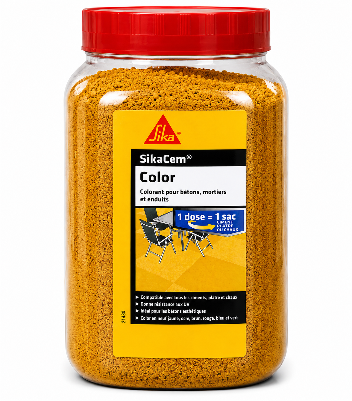 Sika SikaCem Color - Kleurstof poeder - 0,4kg oker 