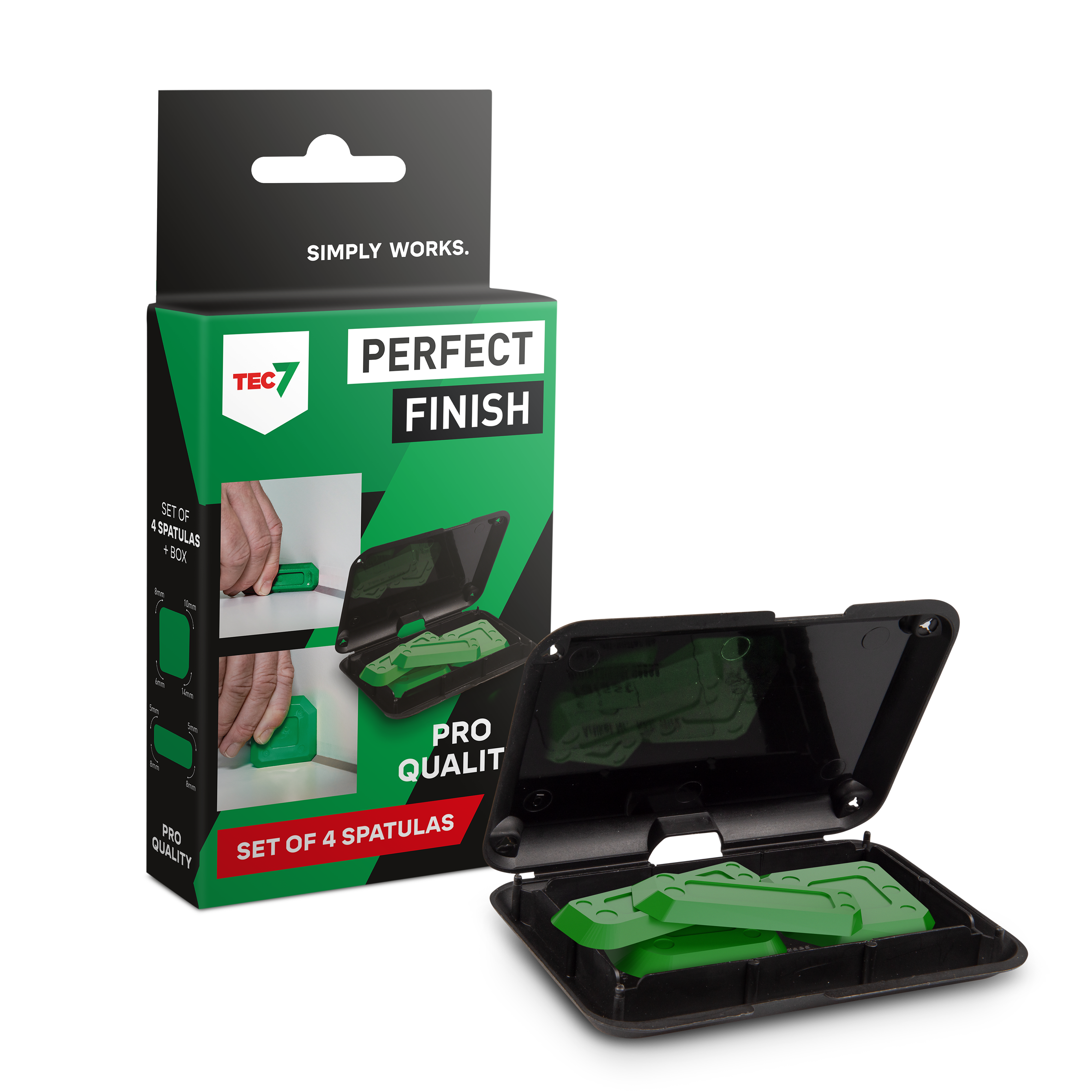 Tec7 Perfect Finish Afstrijkset