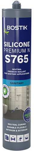 Bostik S765 Premium N Siliconenkit 310 ml Creme