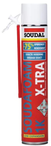 Soudal Soudafoam X-tra Champagne 750 ml