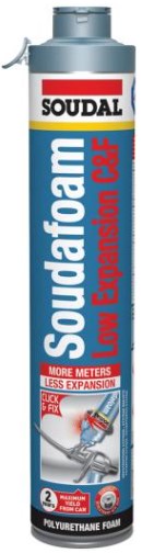 Soudal Gunfoam Low Expansion Click & Fix 750 ml Champagne