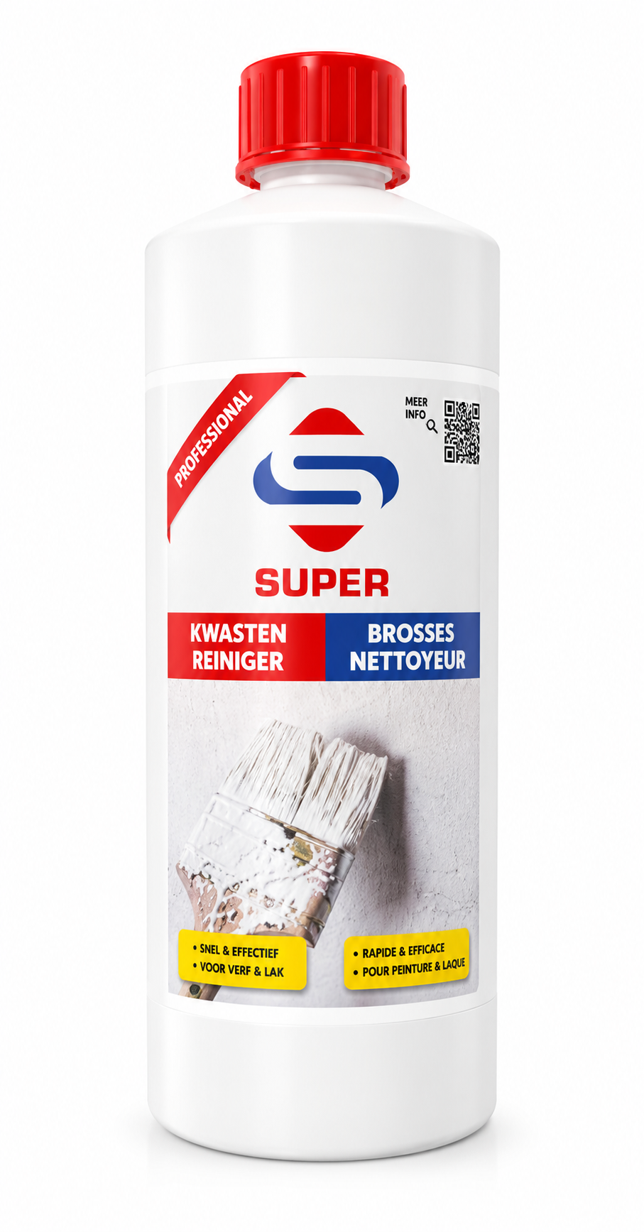 SuperCleaners Kwastenreiniger 1l