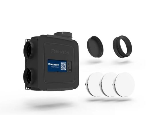 Renson Healthbox GO kit inclusief 3 Aeroo ventielen 