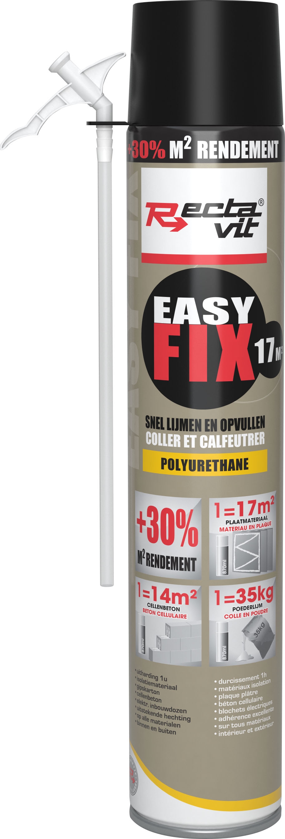 Rectavit easy fix 17m2 870ml