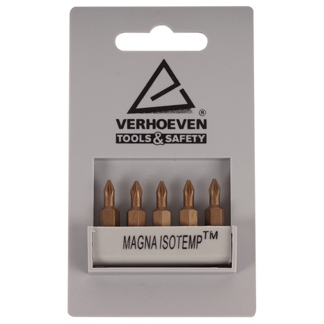 Magna IsoTemp Schroefbit Phillips PH2 set à 5 stuks