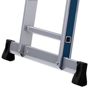 Wienese Base-Line brede opsteekladder 2x10 sporten