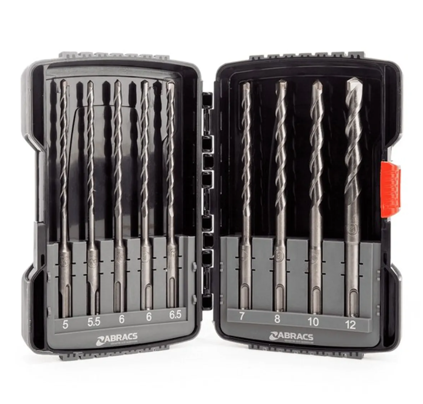 Abracs 9-delige SDS+ Boren Set  Abracs 9-delige SDS+ Boren Set