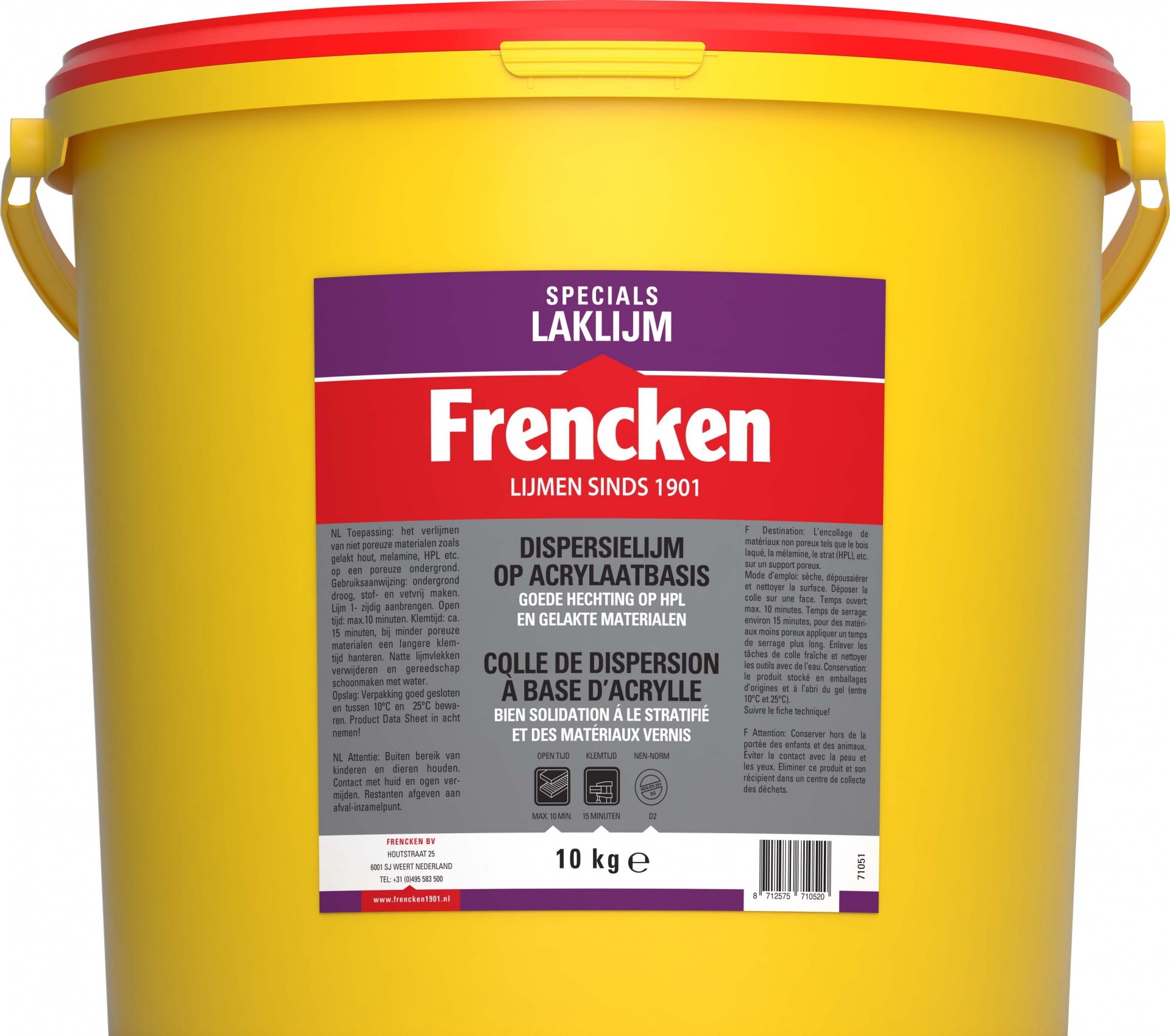 Frencken Laklijm 10 kg