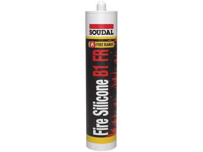 Soudal Fire Silicone B1 FR 300ml Grijs