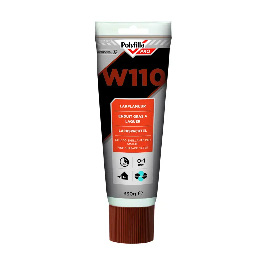 Polyfilla Pro W110 Lakplamuur - 330 Gram